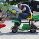 Image for article titled Adult Power Wheels Racing Is Real, Wonderful, And Totally Insane